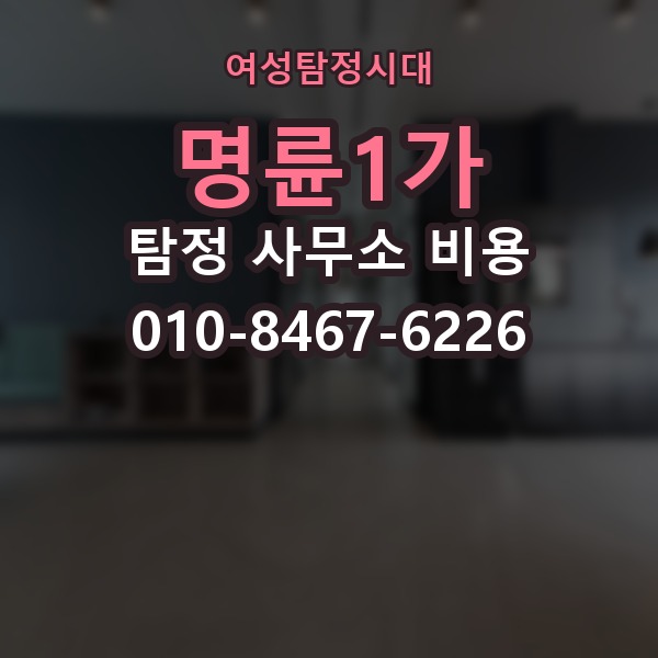 명륜1가 탐정 사무소 비용 상담 전 체크할 항목