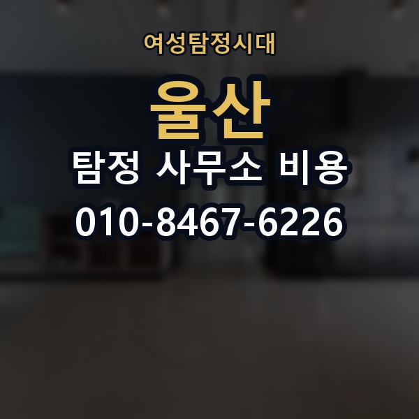 울산 탐정 사무소 비용 의뢰 전에 점검해야 할 사항