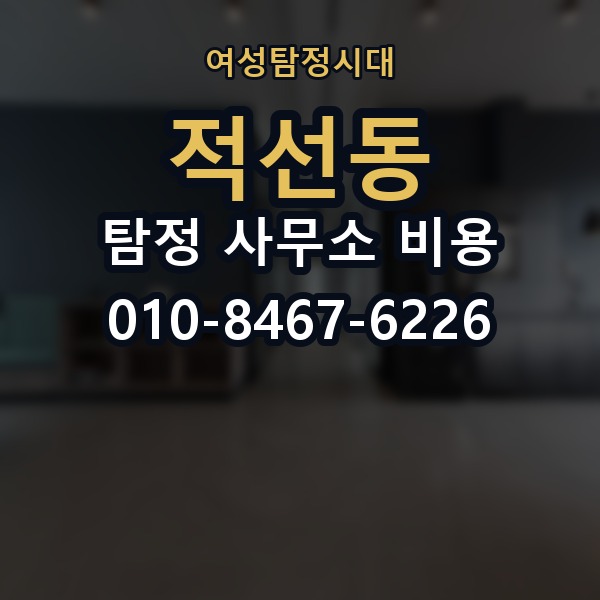 적선동 탐정 사무소 비용 관련 정보가 필요한 이유