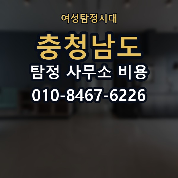 충청남도 탐정 사무소 비용 의뢰 전에 점검해야 할 사항