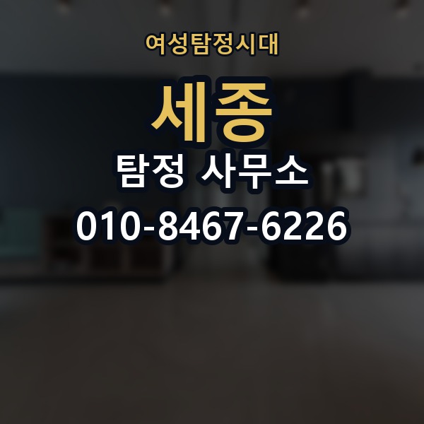 세종 탐정 사무소 의뢰 전에 점검해야 할 사항