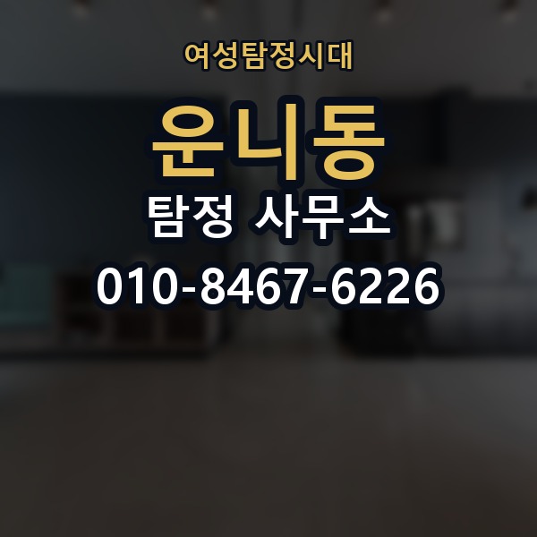 운니동 탐정 사무소 의뢰 전 알아야 할 정보