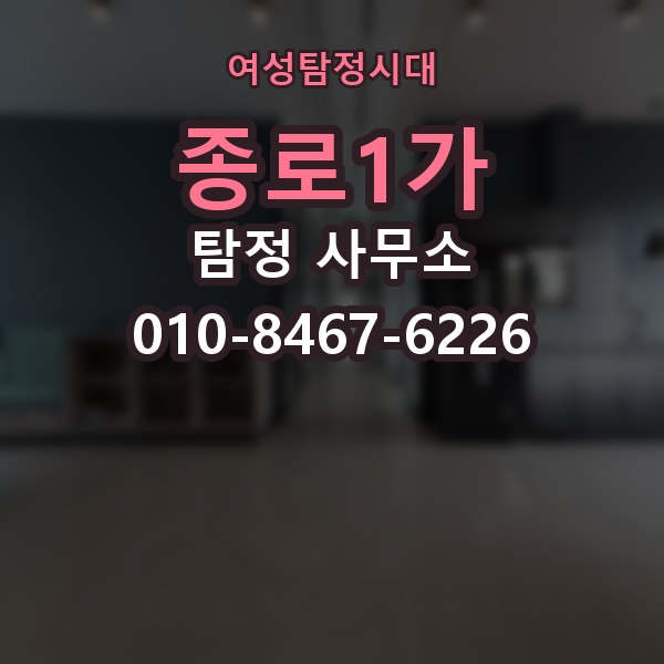 종로1가 탐정 사무소 선택에 도움이 되는 비교 항목