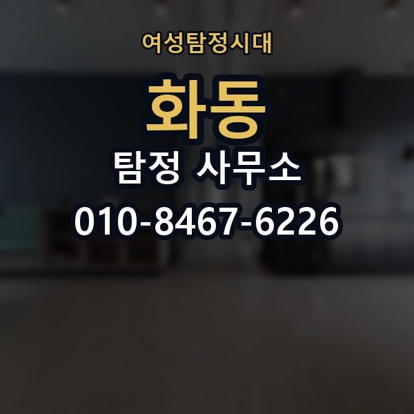 화동 탐정 사무소 상담으로 확인할 수 있는 것