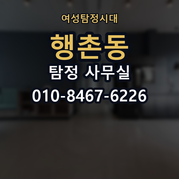 행촌동 탐정 사무실 불륜 상담에서 꼭 묻는 질문들