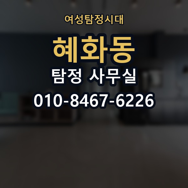 혜화동 탐정 사무실 보고서 해석 전에 알아둘 내용