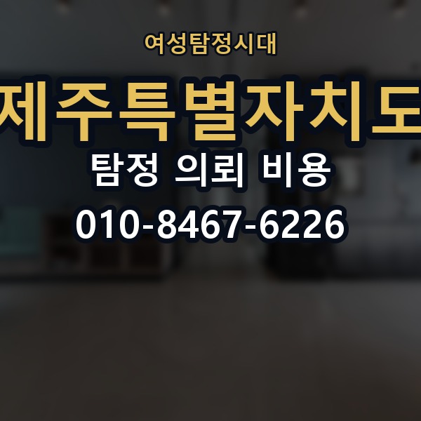 제주특별자치도 탐정 의뢰 비용 의뢰 전에 점검해야 할 사항