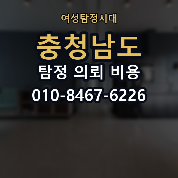 충청남도 탐정 의뢰 비용 의뢰 전에 점검해야 할 사항